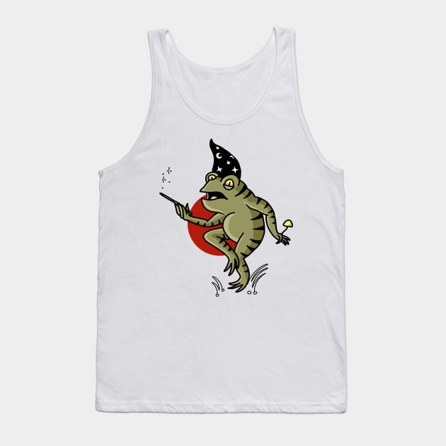 Wizard frog Tank Top by Local non union